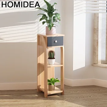 

Escalera Wood Ladder For Table Living Room Estanteria Para Plantas Stojak Na Kwiaty Balcony Plant Rack Shelf Flower Stand