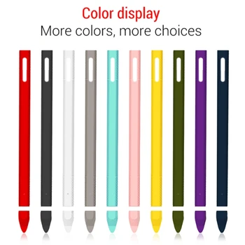 

Protective Cover Stylus Non-Slip Detachable Nib Tip Cap Tablet Screen Touch Anti-Fall Portable for Microsoft Surface Pro 5/6 Pen