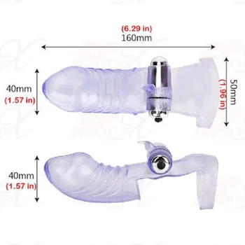 Sex Toys Silicone Finger Sleeve Vibrator G Spot Massager Vibrating Dildo Flirting Vagina Adult Women Hot Erotic Couples Sex Shop 6