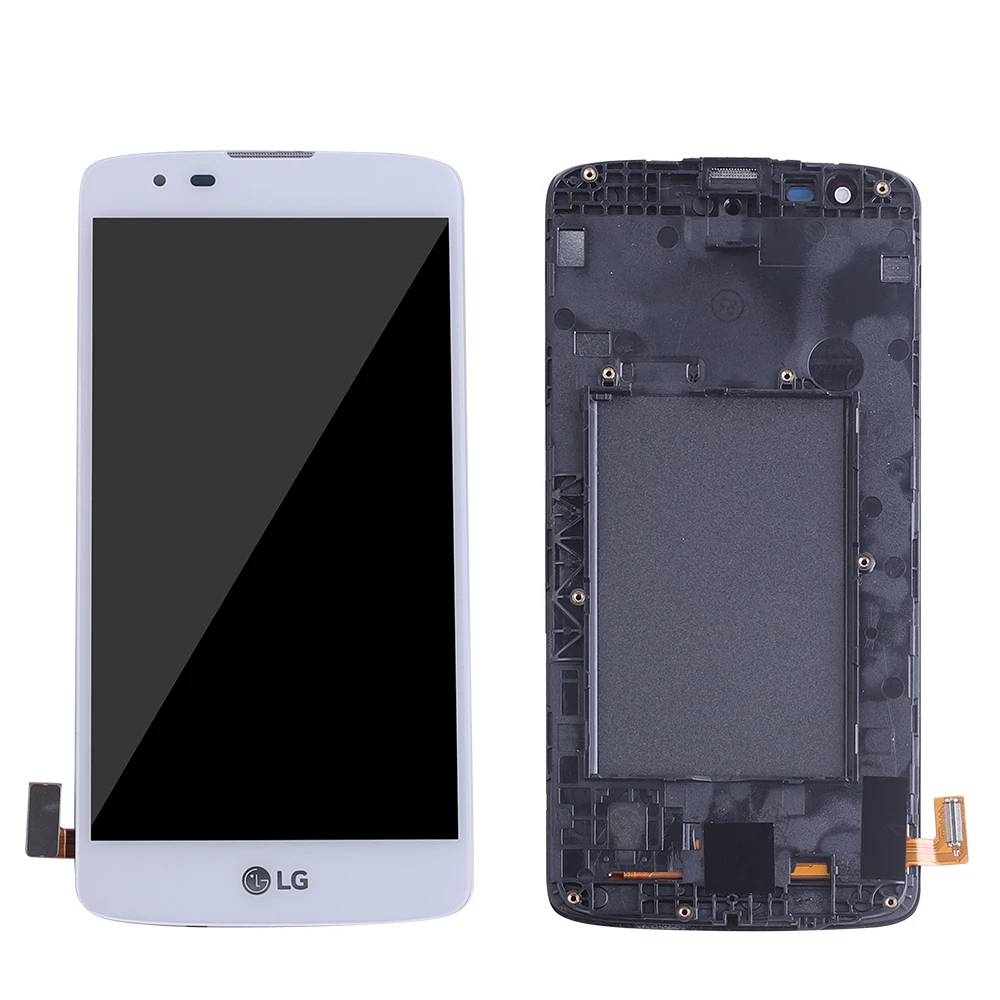 Najtaniej Nowy 5.0 LCD do LG K8 LTE K350N K350E K350DS wyświetlacz LCD z montaż digitizera ekranu dotykowego