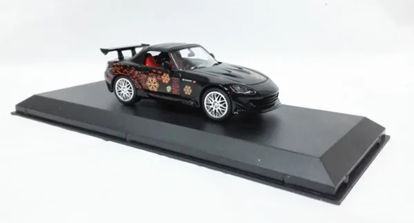 Зеленый свет 1:43 JONNNY'S 2000 HONDA S2000 сплав автомобиль игрушки для детей модель оригинальная коробка