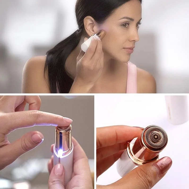 

Women Protable Mini Electric Epilator Painless Hair Removal Female Lip Cheek Eyebrow Shaver Face Hair Remover USB Rechargeable 40#922