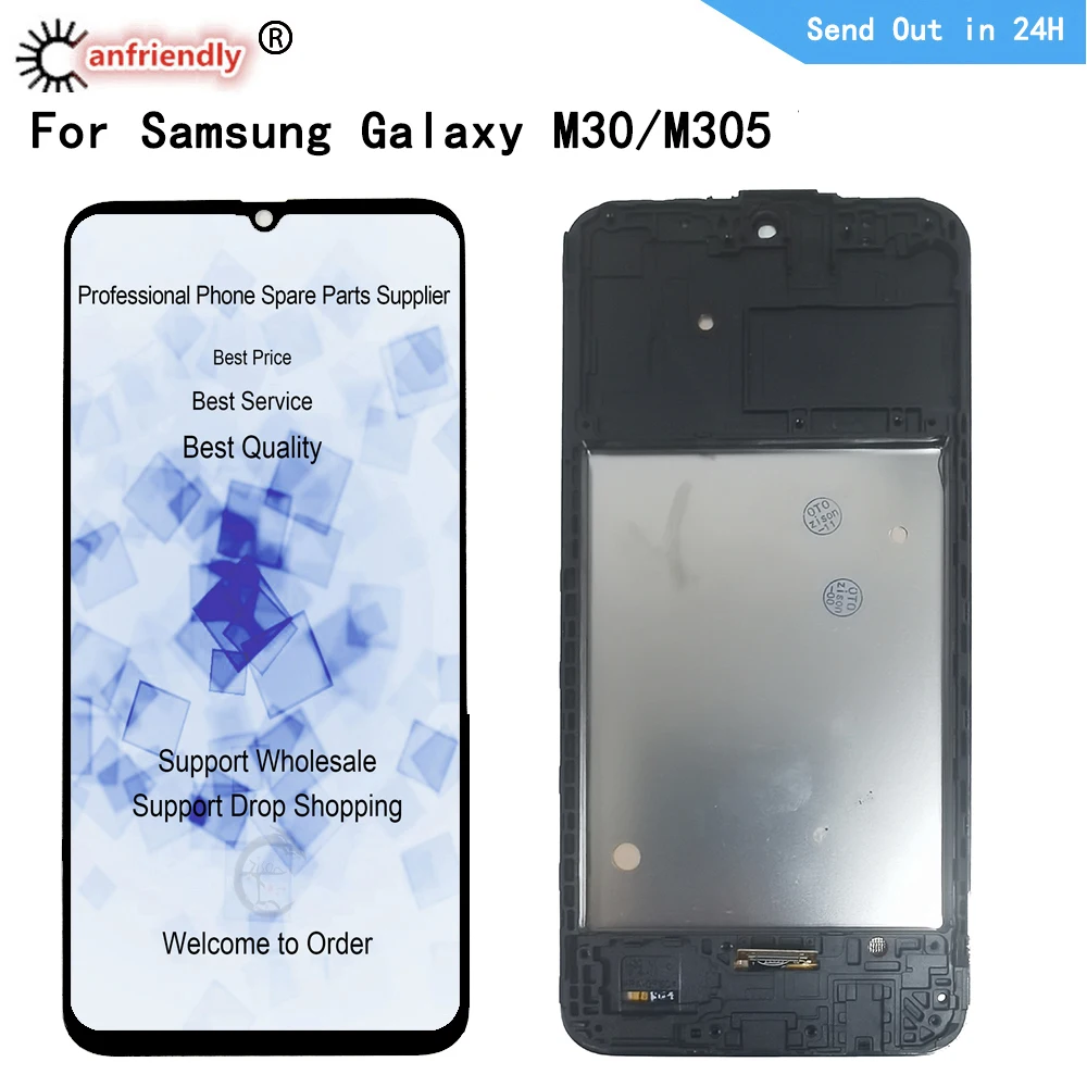 LCD For Samsung Galaxy M30 SM M305F 