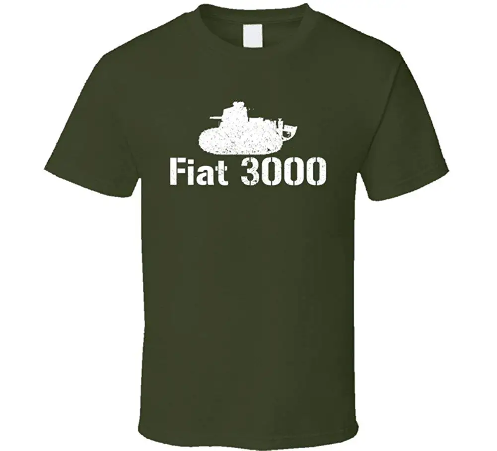 Italy Light FGHFG Fiat 3000 Military T Shirt |