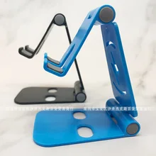Support de téléphone de bureau créatif double plié pratique colombage paresseux tablette support Jane