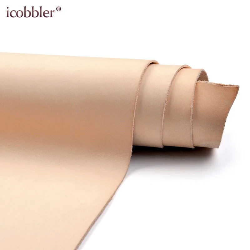 DIY Art Craft Sewing Accessory Genuine-Leather-Fabric Vegetable Tanned Cowhide Material Fabric Piece Real Leather For Furniture | Дом и сад