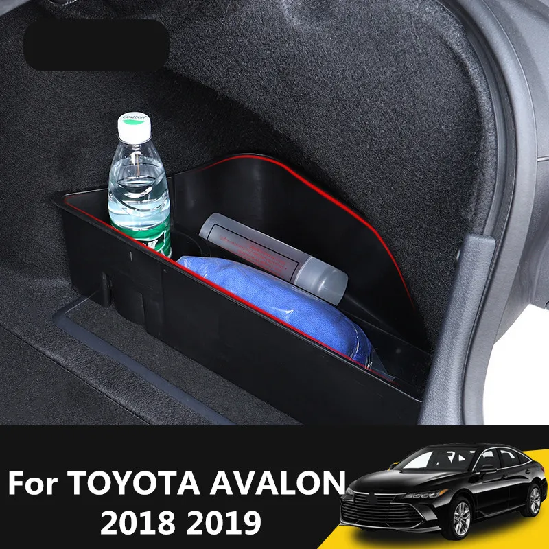 Для TOYOTA AVALON 2018 2019 коробка для хранения БАГАЖНИКА АВТОМОБИЛЯ многофункциональная