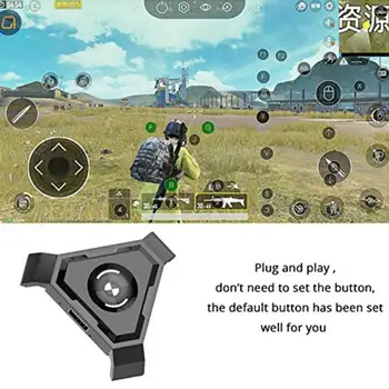 

Mobile Game for PUBG Handle Controller Game Keyboard Mouse Converter for Android Phone To PC Bluetooth Adapter