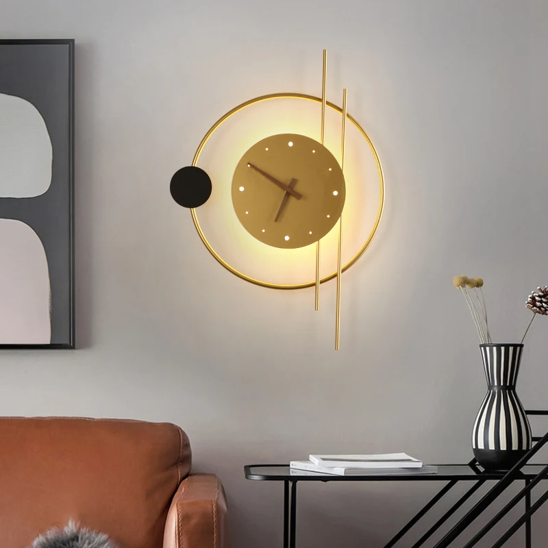 Horloge Murale LED Lumineuse Design 