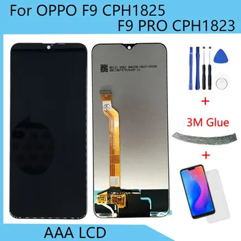 

For OPPO F9 LCD Display Touch Screen CPH1825 CPH1881 Digitizer Assembly For OPPO F9 Pro CPH1823 LCD Didplay Parts