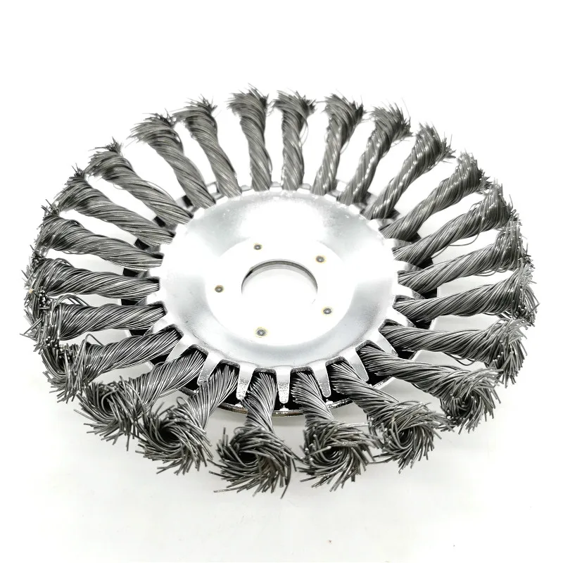 steel wire brush trimmer head