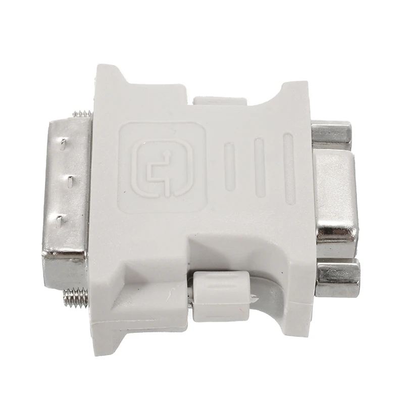 1 x DVI-I Male to VGA Female Socket Adapter Converter Product Introduction: This converter can convert DVI-I female port to analogy VGA 15pin female port. It can make your LCD/CRT monitor / projector only with VGA port work with the video card with DVI-I output function.