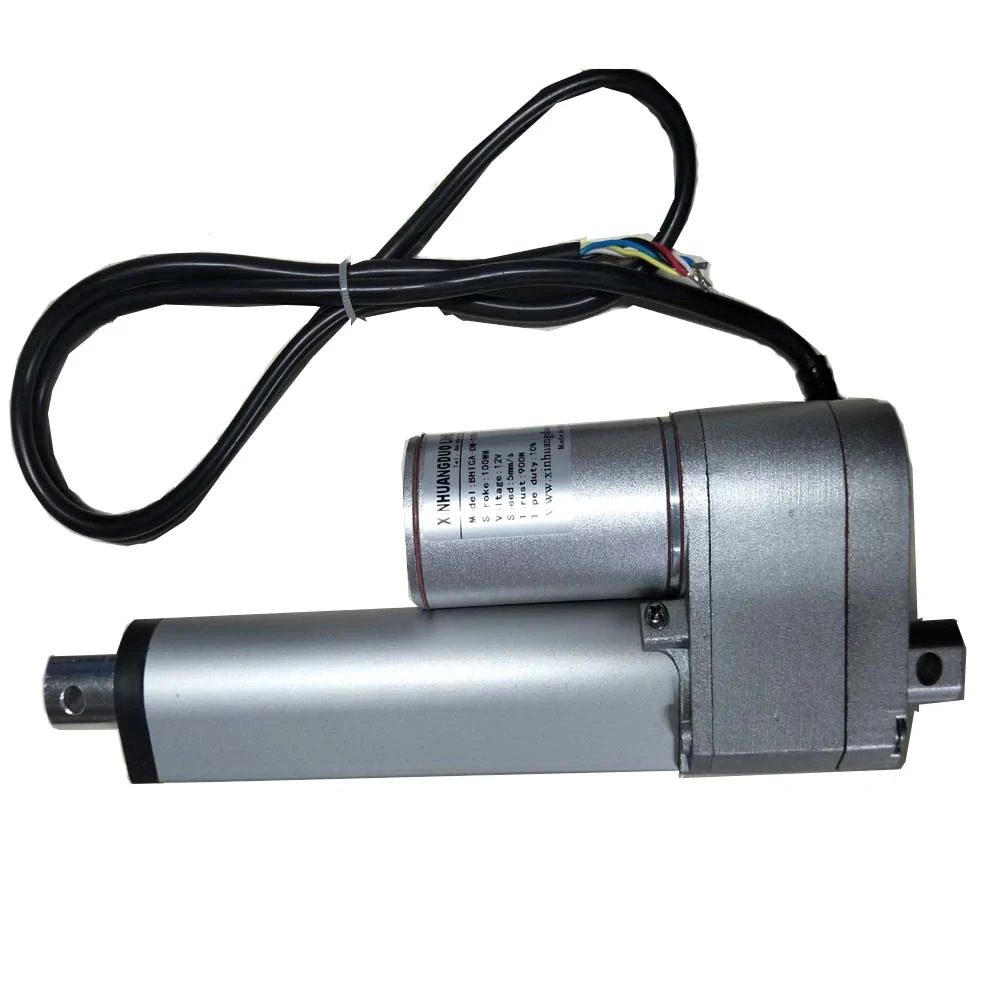 12V DC 25mm 150mm Stroke Max Thrust 900N Linear Actuator With