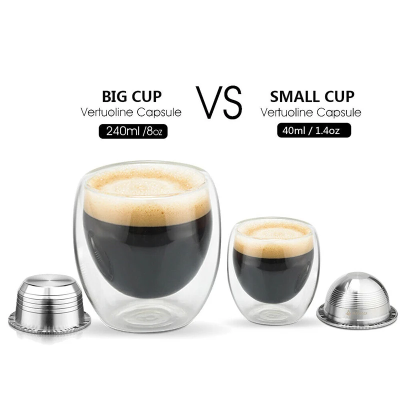 6 шт./компл. многоразовые Кофе капсулы вскрытия набор для кофемашины Nespresso Vertuo ENV135BAE& для Krups XN 9031