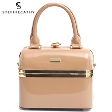 SC модные роскошные женские Сумки из искусственной лакированной кожи, стразы, сумка на плечо, вечерние сумочки, сумки известного бренда, дизайнерские сумки