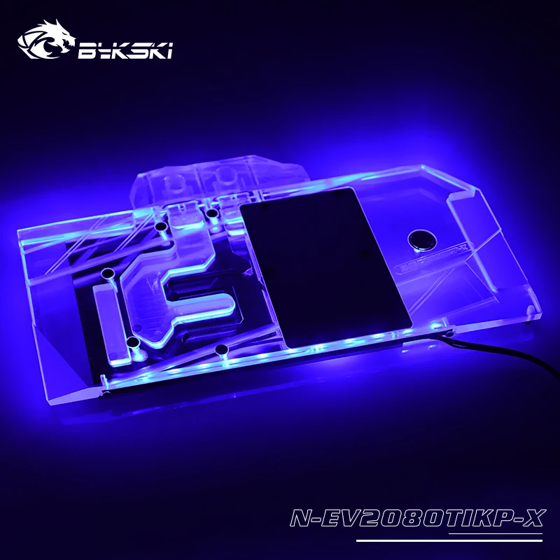 Bykski N-EV2080TIKP-X с полным покрытием GPU водоблок для EVGA NVIDIA RTX2080TI KINGPIN Видеокарта радиатор