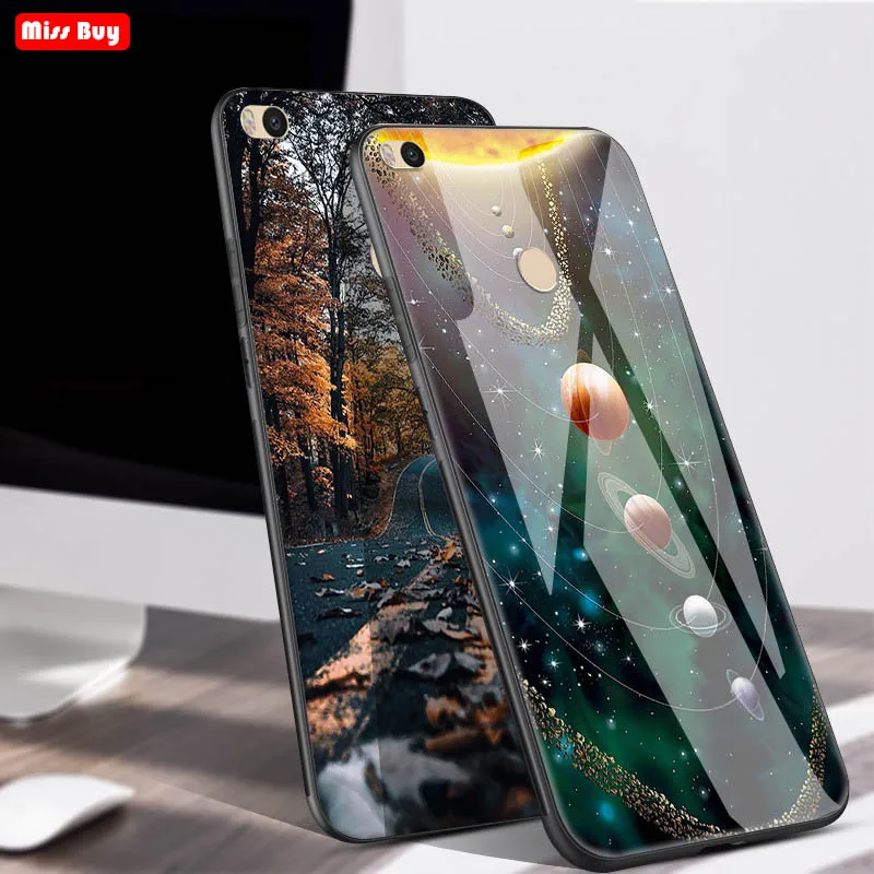

For Xiaomi Mi Max 3 Case Mi Max 2 Case Tempered Glass Phone Case for Xiomi Xiaomi Mi Max 3 Global MiMax3 MiMax 3 Max3 Max2 Funda