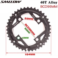 40T30T22 7/8/9 Скорость горные велосипеды MTB шатун для дорожного велосипеда диаметра окружности болтов(цепное колесо диск зубчатое колесо цепной передачи зуб срез ремонт Велоспорт Запчасти