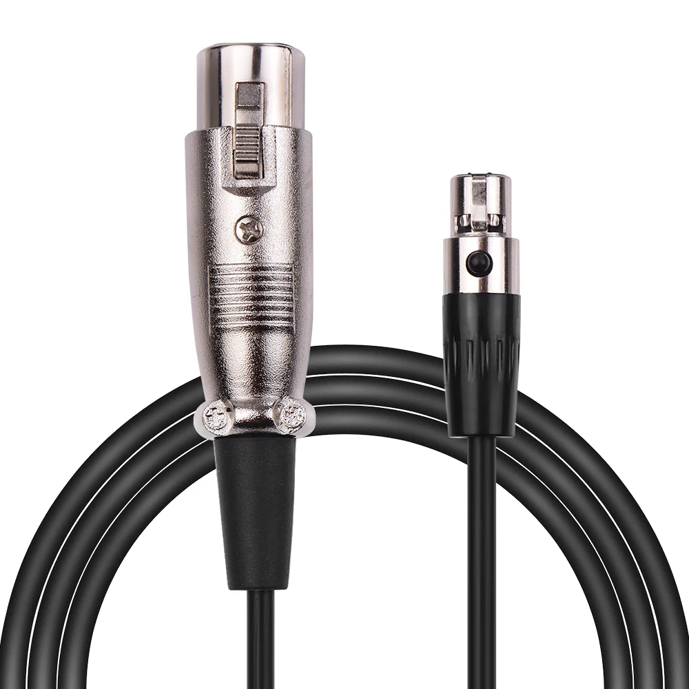 Микрофонный кабель 3 Pin Mini XLR разъемом разъем равновесные наушники провода для