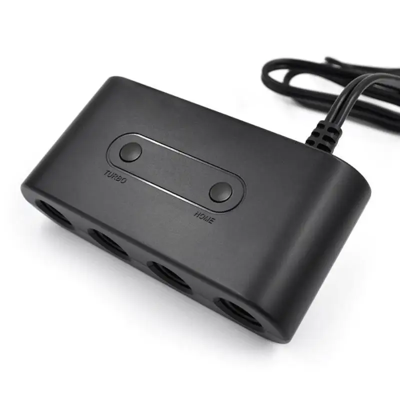 ALLOYSEED 4 порта для GC Cube игры usb-адаптер, конвертер для геймпада для геймпад для Nintendo Wii U переключатель ПК USB адаптер с функцией домашнего турбо
