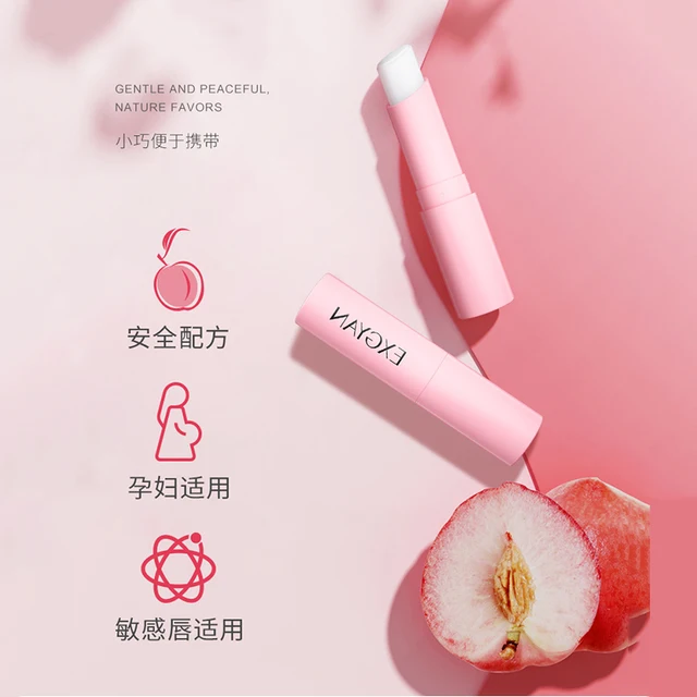 Peach Milk Long Lasting Moisturizing And Nourish Lipbalm For Women Makeup Mild Repairing Tender Plump Even