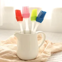 Силиконовые формы для выпечки жаропрочная форма для хлеба кисточки для приготовления пищи выпечка масляная кисточка для смазывания гриля случайный цвет