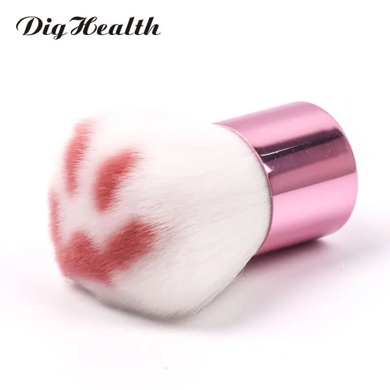 Dighealth круглая кисточка для макияжа милый кошачий коготь портативная