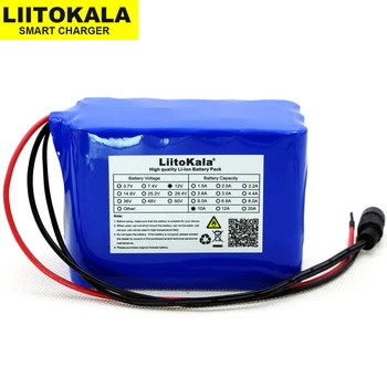

Genuine Liitokala 100% new protection large capacity 12V 10Ah 18650 lithium battery 12V 10000mAh capacity LED lighting with