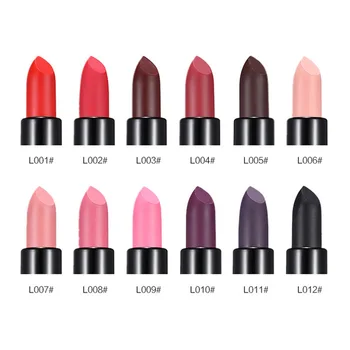 

Matte Lipstick Waterproof Long Lasting Lip Gloss Moisturizer Lips Stick Beauty Makeup Cosmetics MH88