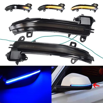 

Yellow&Blue Superb Dynamic Indicator Blinker Startup Breath Light For BMW 1 2 3 4 Series X1 F20 F21 F22 F30 F31 F34 F32 E84 i3