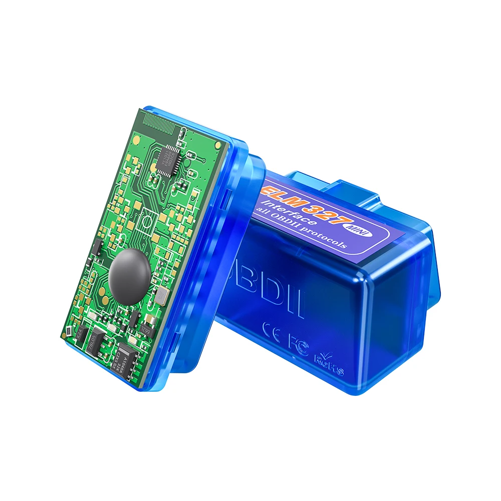 Самые низкие цены мини ужин ELM327 Bluetooth V2.1 OBD2 сканер штрих-код ридер автомобильный диагностический инструмент для Android OBDII протокол