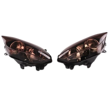 

Motorcycle Front Headlight Head Lamp Replacement For Yamaha YZF R1 2004 2005 2006 Tawny
