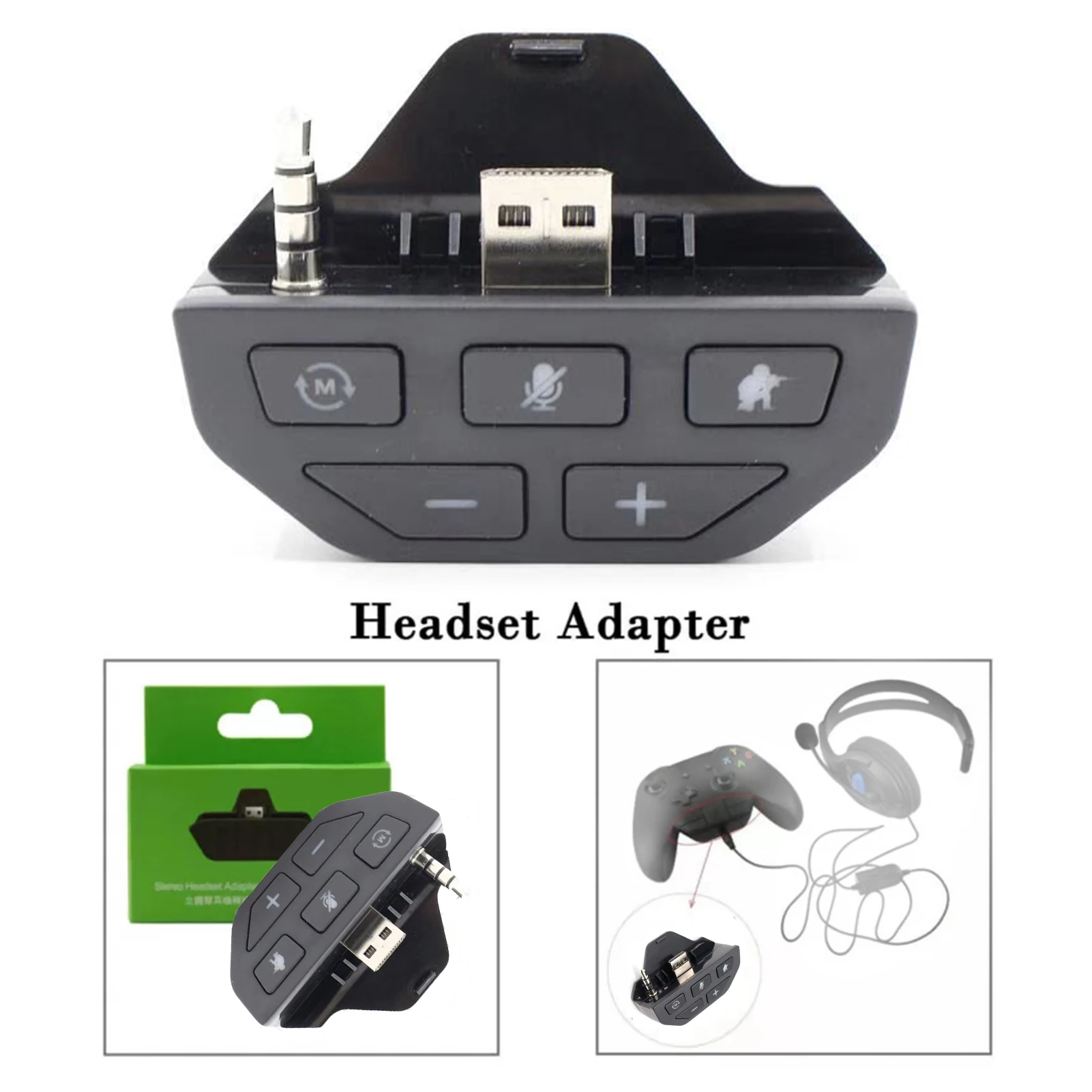 Stereo Headset Adapter Headset Audio 