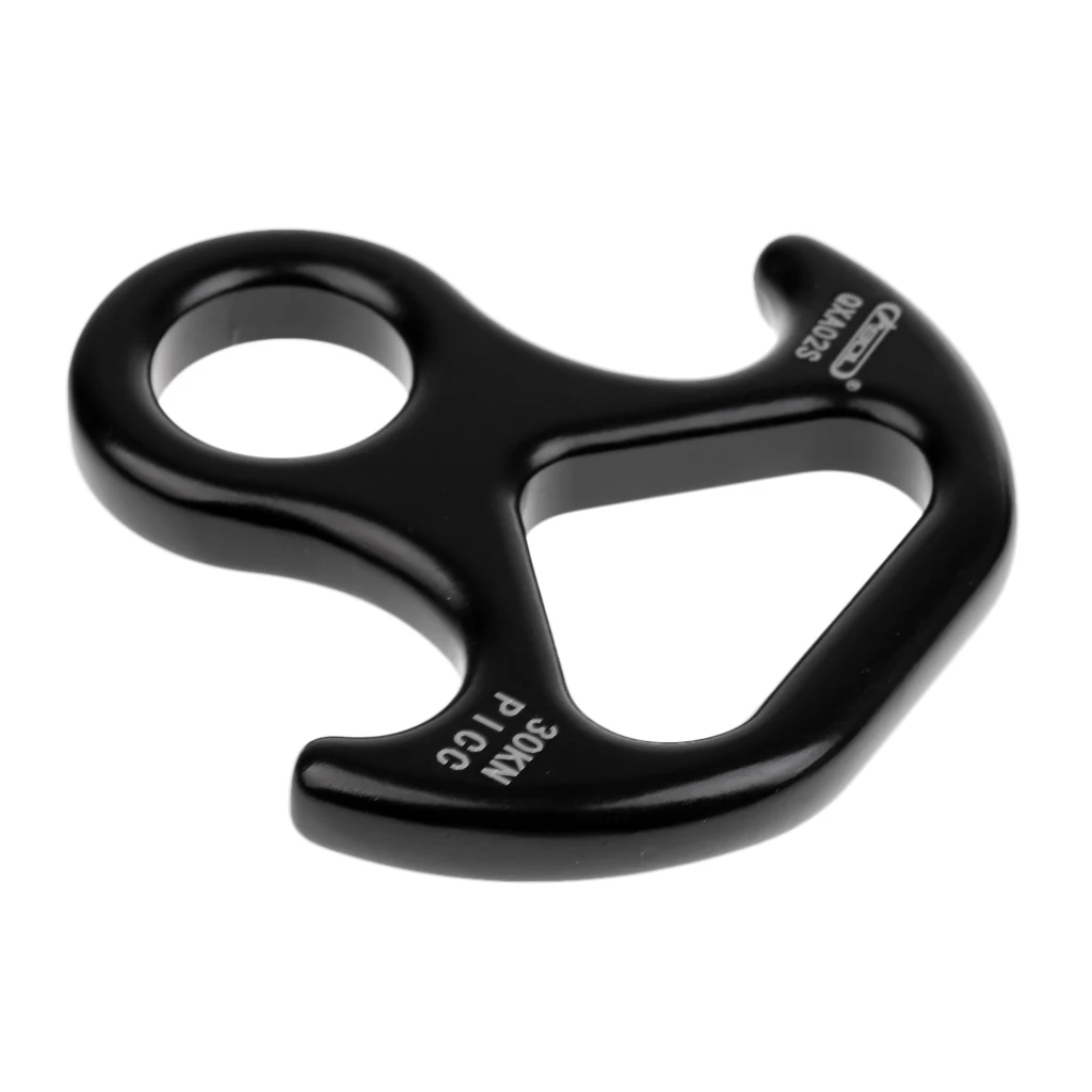 Mini Figure 8 Ring Rope Descender Belay Device Rappelling Rescue Gear Climbing Accessories