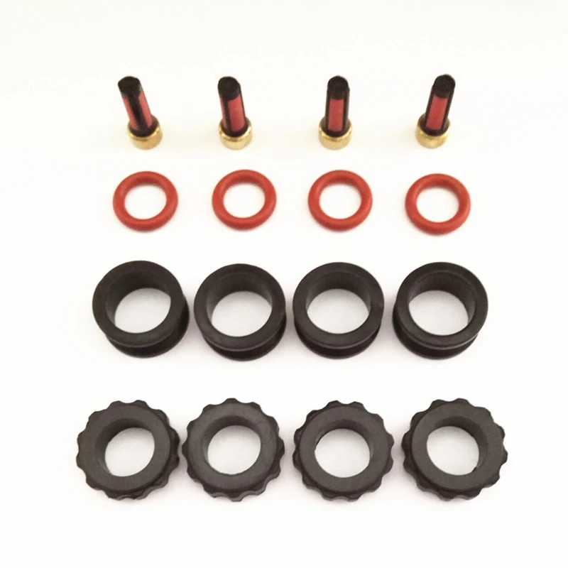 4set fuel injector repair kits for INP780 INP781 780033R 78102YN Fit for Mazda 626 2.0 protege 1.8 (AY-RK066 AY-RK022),fuel injector removal tool,repair kit gasket