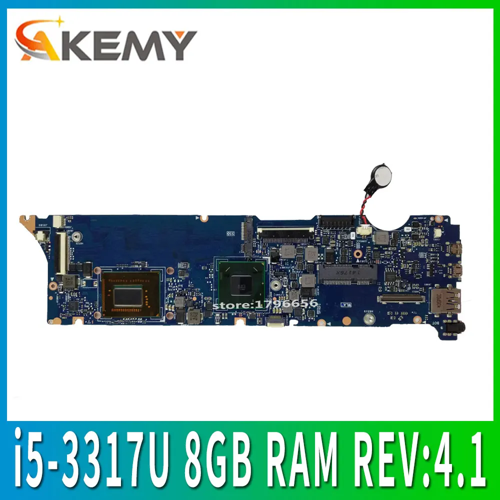 Материнская плата UX31A материнская i5 3317U 8 ГБ ОЗУ REV: 4 1 для ASUS UX31A2 тест материнской