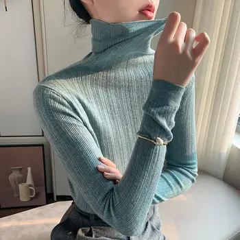 

New Women Sweater Autumn Winter Clothes Solid O Neck Sweater Jumper Long-sleeved Knitted Pullovers Shirt Female Tops