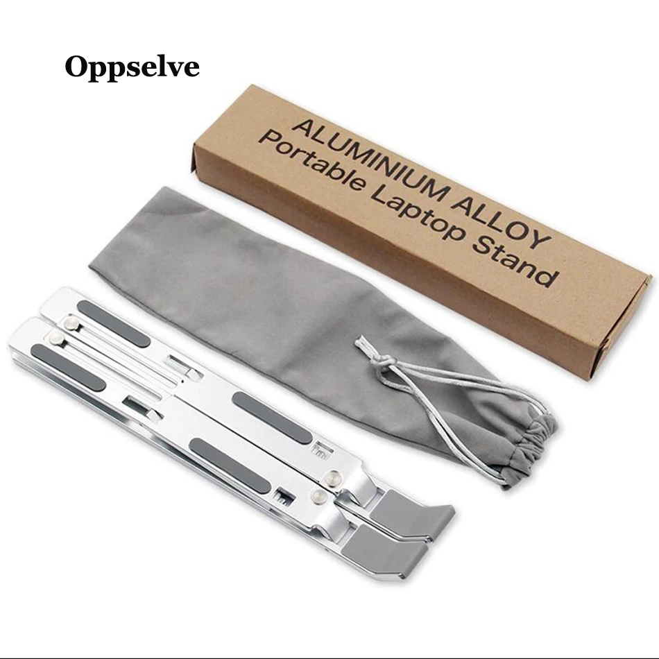 

Oppselve X Style Adjustable Foldable Aluminum Laptop Stand Desktop Notebook Holder Desk Laptop Stand For Macbook Pro Air Tablet
