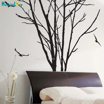 

Harsh Winter Tree Wall Stickers Create a Unique Atmosphere From Amazing Decals Self-adhesive Simple Characterization YT5456