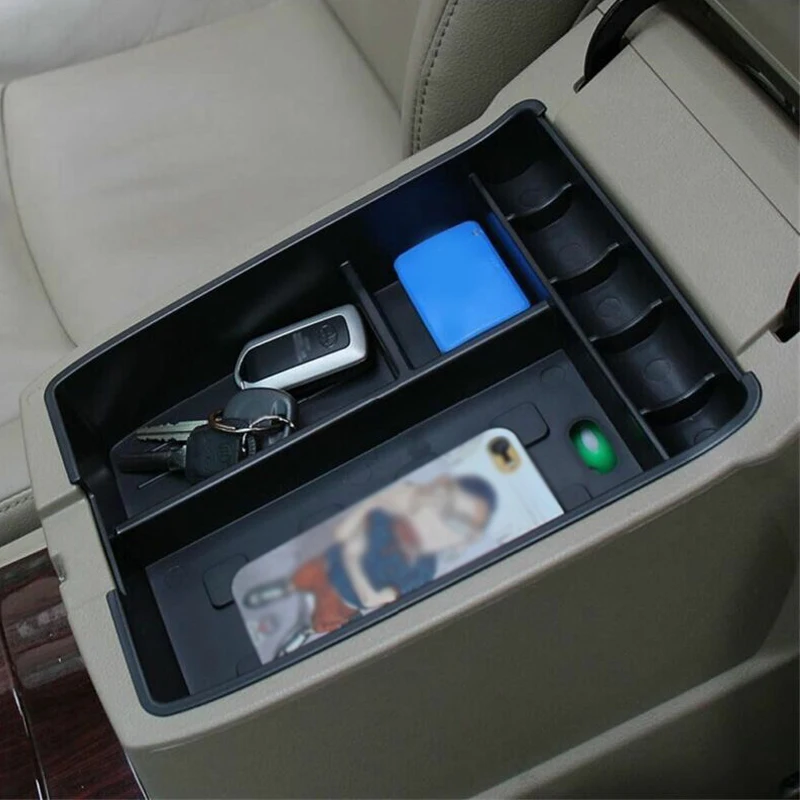 Авто подлокотник коробка для хранения держатель Замена для Toyota Highlander Kluger 08-13