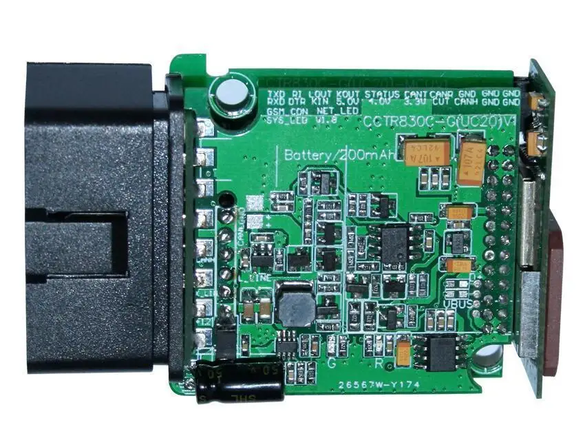 GPS трекер для автомобиля 4G WCDMA флэш интерфейс OBD сделай сам без установки