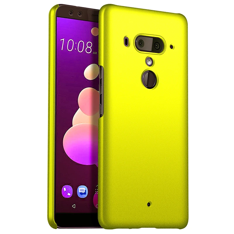 For HTC U12 U11 PLUS Slim Colorful Rubber Frosted Matte Plastic hard Cover Case  Cover For HTC U11 EyeS U Ultra U PLAY Desire 12 (10)