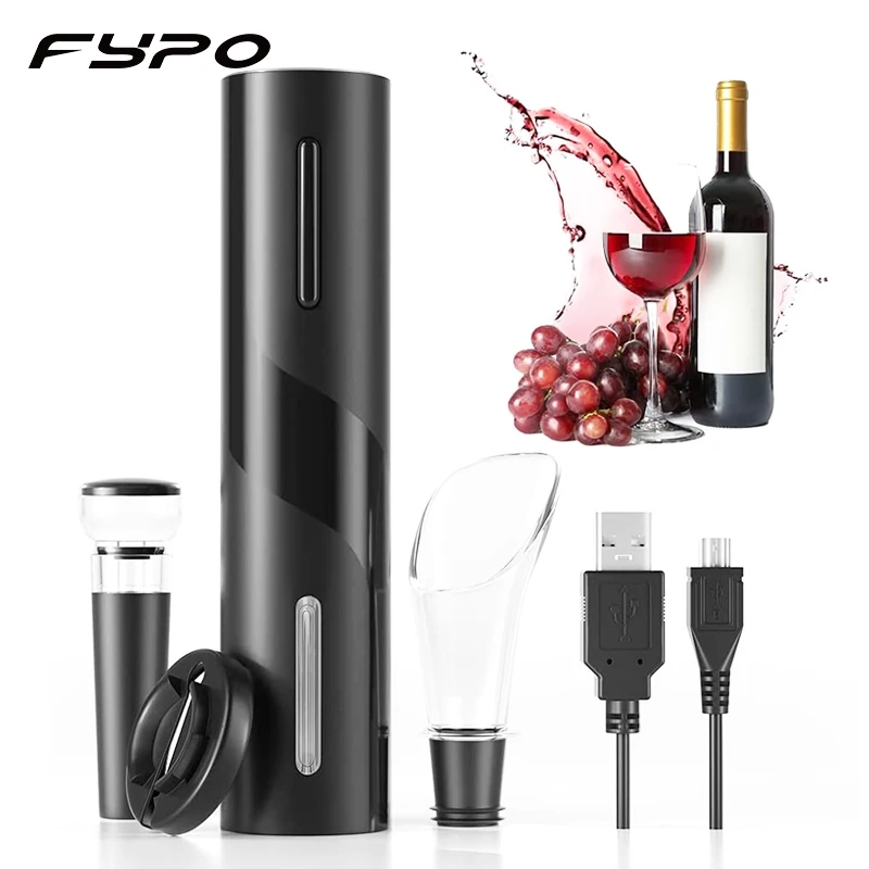 Vinomatic Automatic Electric Wine Accessory Gift Set – Jiffy