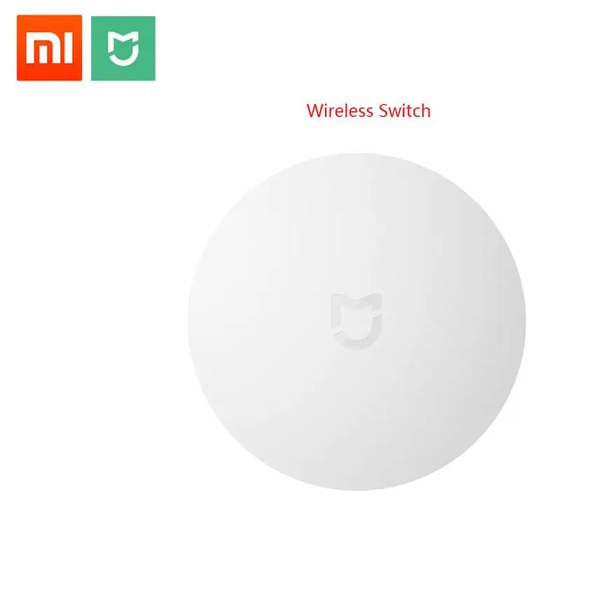 

2018 Xiaomi Smart Wireless Switch for xiaomi Smart Home House Control Center Intelligent Multifunction White Switch in box