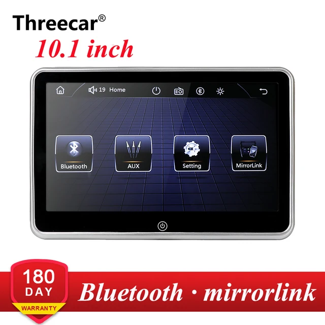 $US $53.29 10.1 inch Ultra-thin Car Headrest Monitor MP5 Player Mirror link Android FM HD 1080P Video Screen W