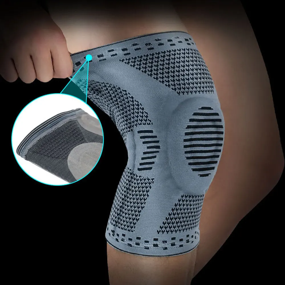 BYEPAIN Professional Knee Brace,Knee Compression Sleeve Support with Patella Gel Pads & Side Stabilizers,Medical Grade Knee Pads 3