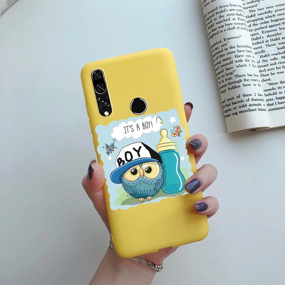 Charming Daisy Love Heart Painted Soft Back Cover - Cute Cartoon Design