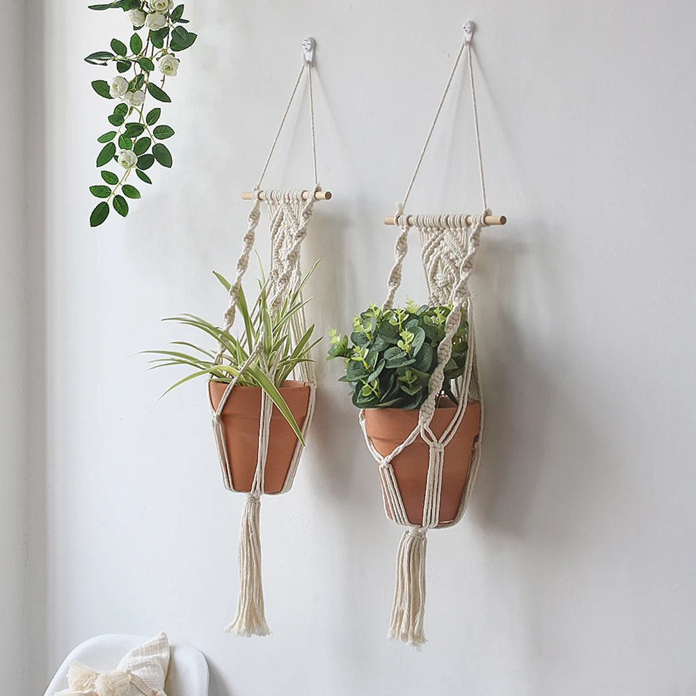 Boho Macrame Plant Hangers