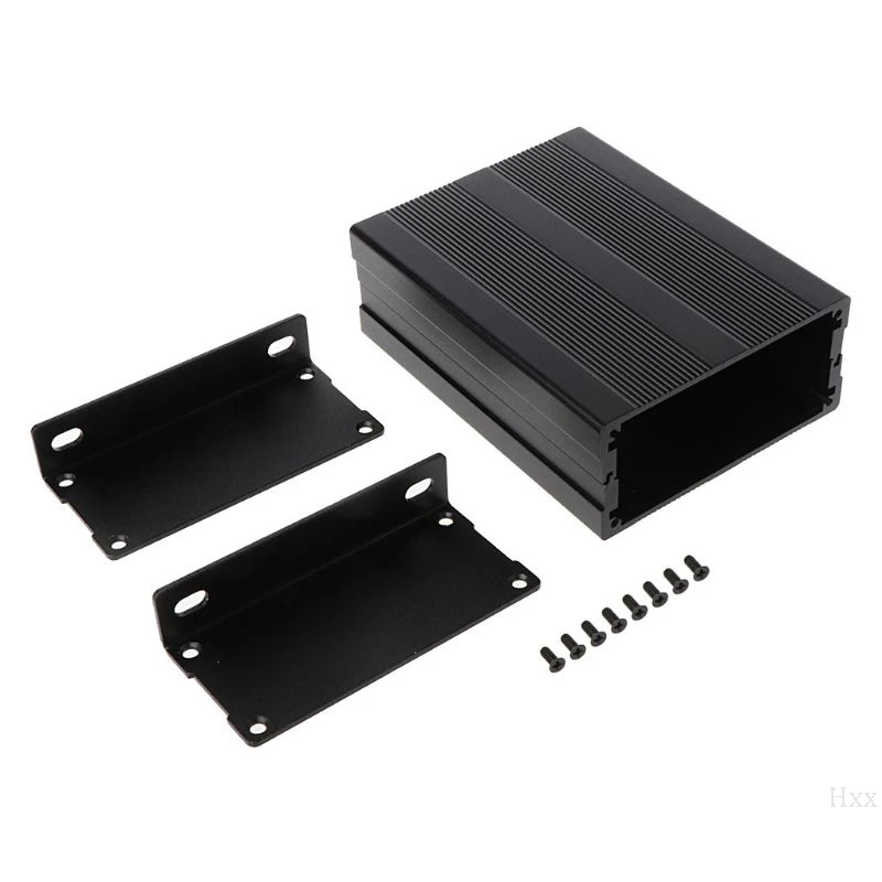 New Black 100x76x35mm Corrosion Resistant Aluminum Split Body Aluminum Box Enclosure Case Project Electronic DIY New Black 100x76x35mm Corrosion Resistant Aluminum Split Body Aluminum Box Enclosure Case Project Electronic DIY