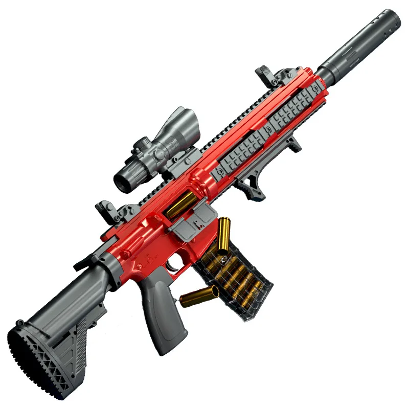 Пластиковое игрушечное оружие модель пистолета для детей M416 винтовка страйкбола